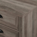 Middlebrook Designs 3 Drawer Farmhouse Nightstand