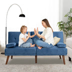 Divanetto piccolo da 60" – Divano letto convertibile 3-in-1 carino