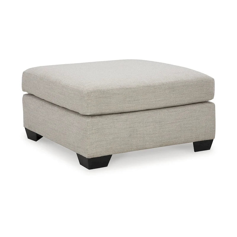 Pouf Ottomano con Seduta Imbottita – Poggiapiedi da Salotto