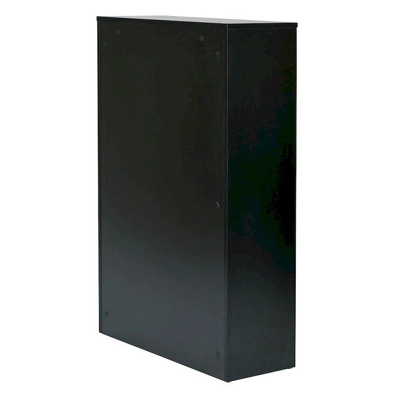 Libreria a 3 ripiani da 48 pollici – Laminato nero o bianco