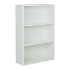 Libreria a 3 ripiani da 48 pollici – Laminato nero o bianco