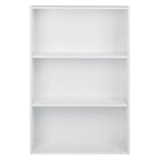 Libreria a 3 ripiani da 48 pollici – Laminato nero o bianco