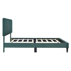 Letto a piattaforma imbottito Queen Size