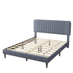 Letto a piattaforma imbottito Queen Size