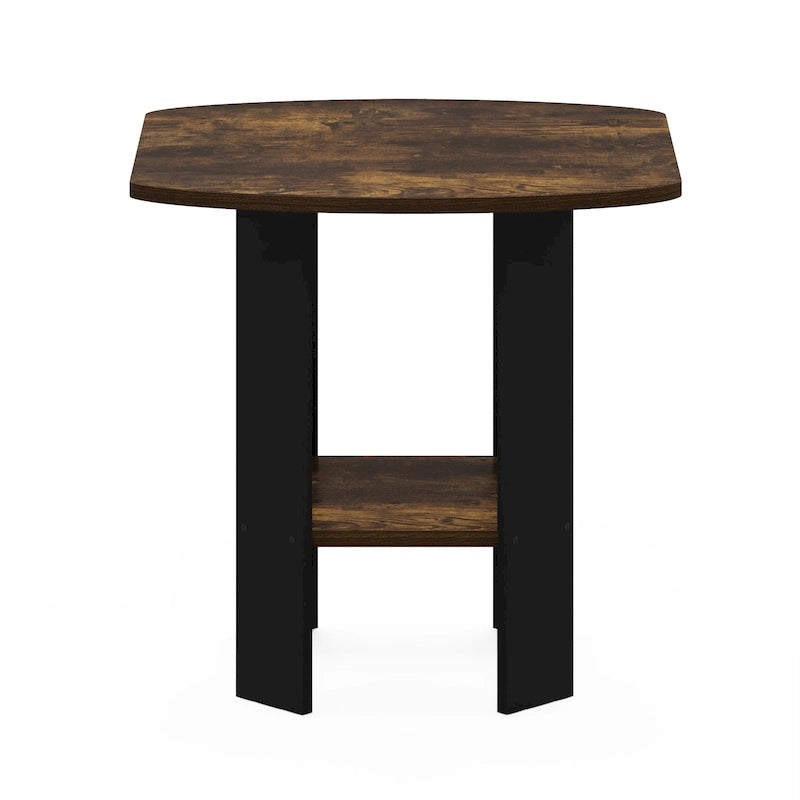 Tavolino / Comodino con ripiano inferiore dal design semplice