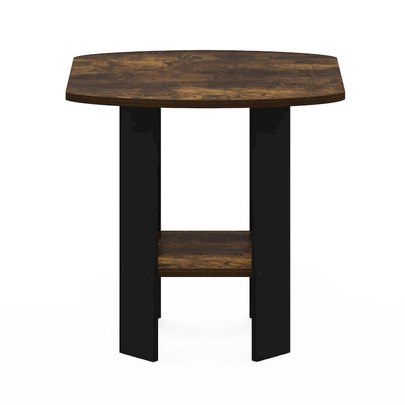 Tavolino / Comodino con ripiano inferiore dal design semplice