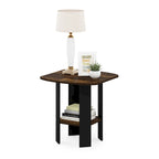 Tavolino / Comodino con ripiano inferiore dal design semplice