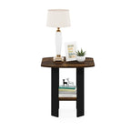 Tavolino / Comodino con ripiano inferiore dal design semplice