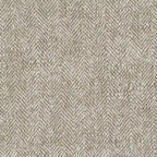 Panca contenitore da 42" con borchie decorative – Fantasia a spina di pesce color tortora