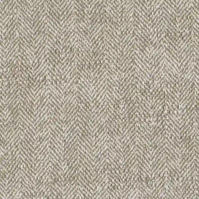 Panca contenitore da 42" con borchie decorative – Fantasia a spina di pesce color tortora