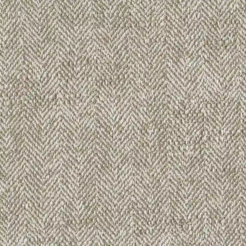 Panca contenitore da 42" con borchie decorative – Fantasia a spina di pesce color tortora