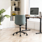 Sedie da scrivania per ufficio senza braccioli con rotelle Sedia da lavoro su ruote